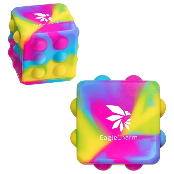 Rainbow color option for Push Pop Cube