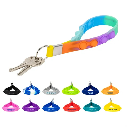 Main photo of Push Pop Stress Reliever Keychain
