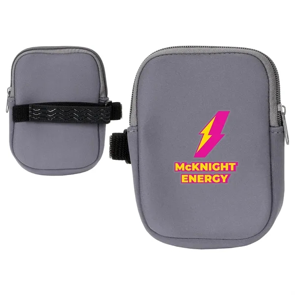 Medium Gray color option for Cup Cadet Zippered Pouch