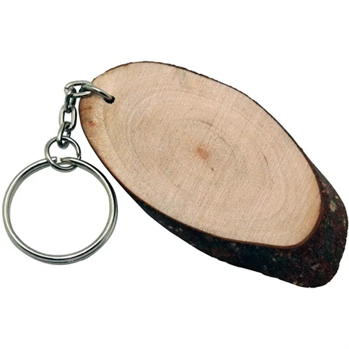 Photo of Natural Wood Keyring
