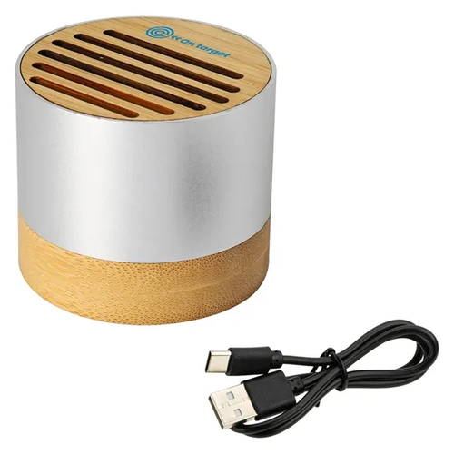 Photo of Eco Sound Bamboo/Recycled Aluminum Wireless Speaker