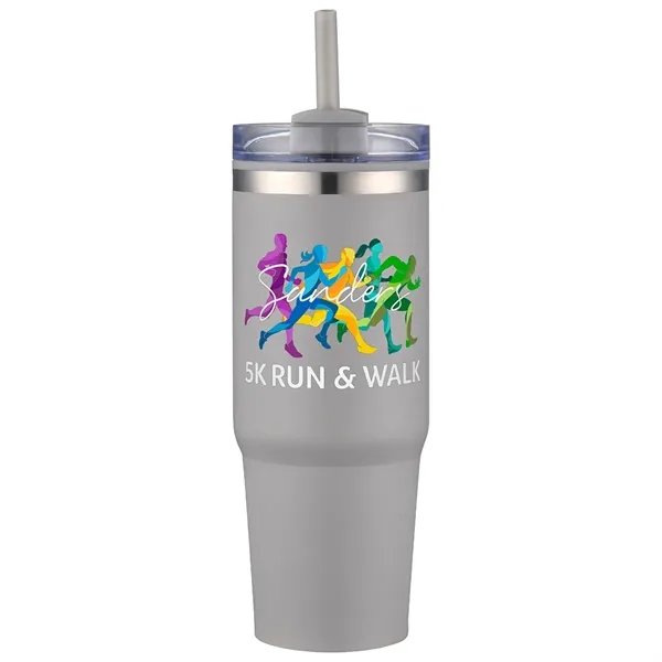 Medium Gray color option for Monza 30 Oz Stainless Steel/Polypropylene Tumbler