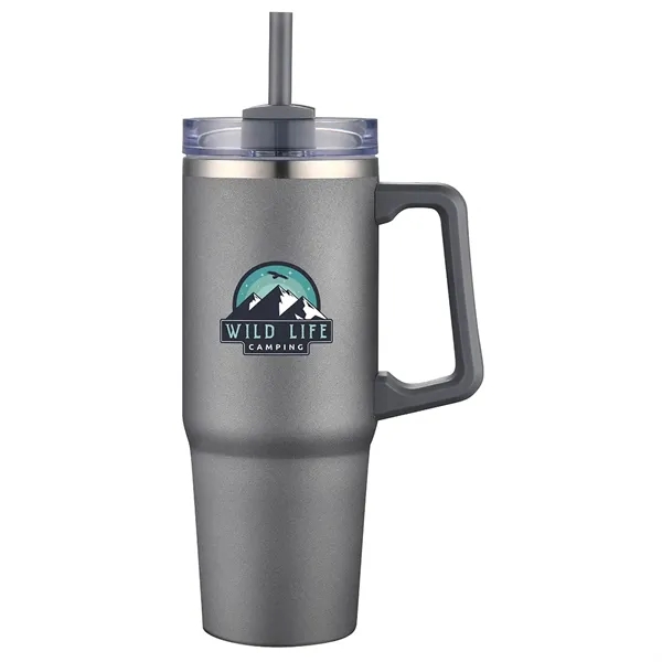 Medium Gray color option for Milo 30 Oz Vacuum Insulated Stainless Steel Mug With Straw