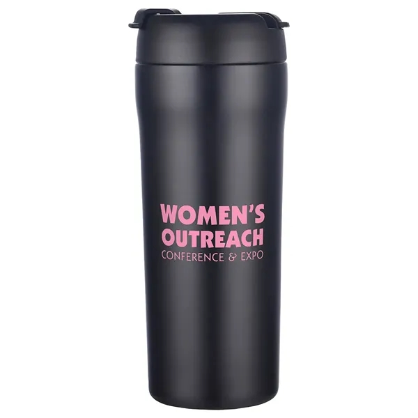 Medium Black color option for Varedo 24 Oz Duo Flow Vacuum Insulated Stainless Steel Tumble