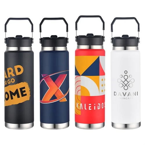 Main photo of Senago 30 Oz Vacuum Insulated Stainless Steel Bottle With Bu