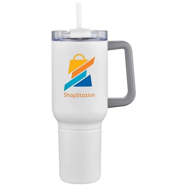 Medium White color option for Novo Combo 20 Oz Vacuum Insulated Stainless Steel Mug And Sc