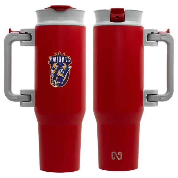 Medium Red color option for Nayad® Genesis 40 Oz Stainless Steel Double Wall Mug With F