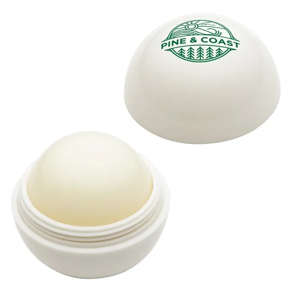 Bright White color option for Well Rounded Convex Lip Balm