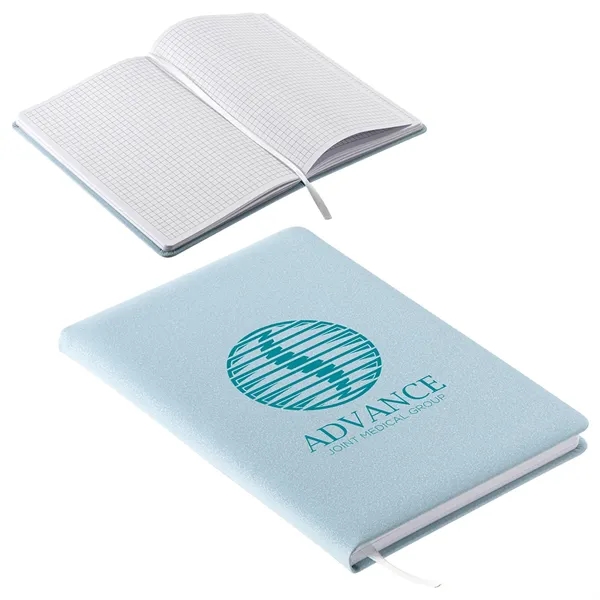 Medium Blue color option for Draftsman Padded Hardcover Journal With Grid Lined Paper