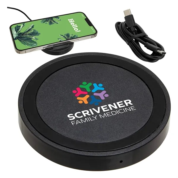 Medium Black color option for Power Disc 15 W Wireless Charger