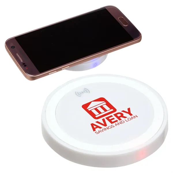 Medium White color option for Power Disc 15 W Wireless Charger