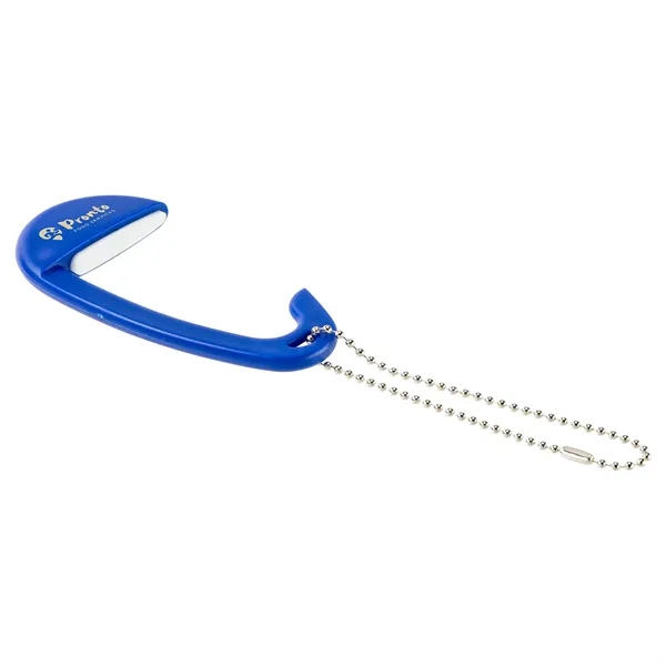 Medium Blue color option for Cloak Bag Hanger For Tables