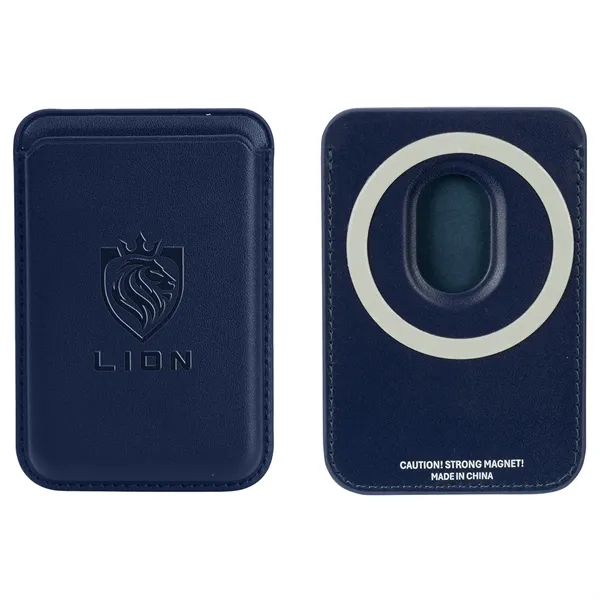 Medium Navy Blue color option for Avon 3 Card Phone Wallet With Magnetic Ring