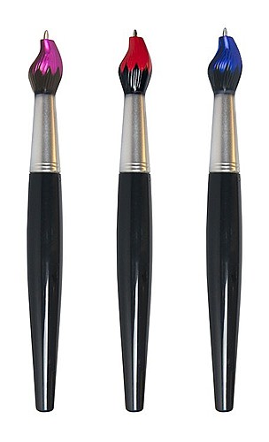 Photo of Paint Brush Pen With Black Handle