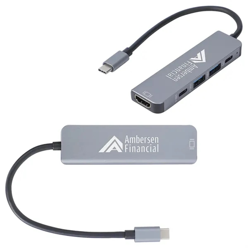 Photo of Zing Usb C 5 Port Hub With Usb A, Usb C & Hdmi