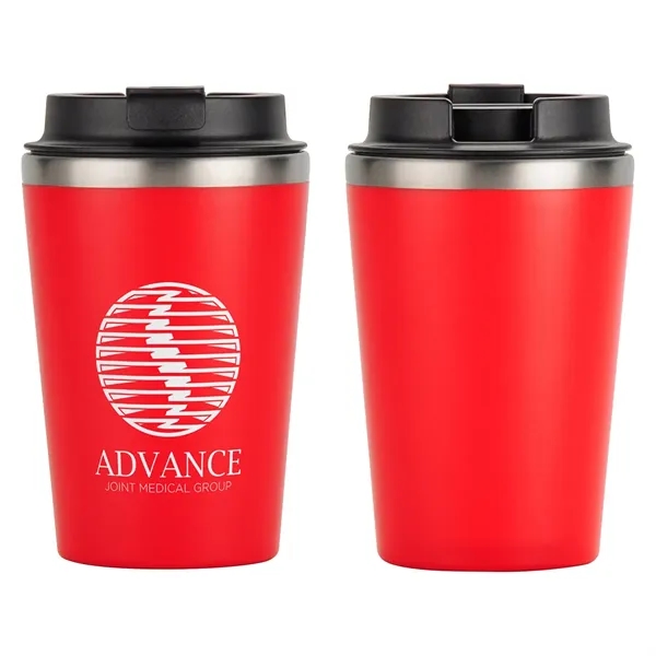 Medium Red color option for Paragon 12 Oz Recycled Polypropylene/Stainless Steel Tumbler