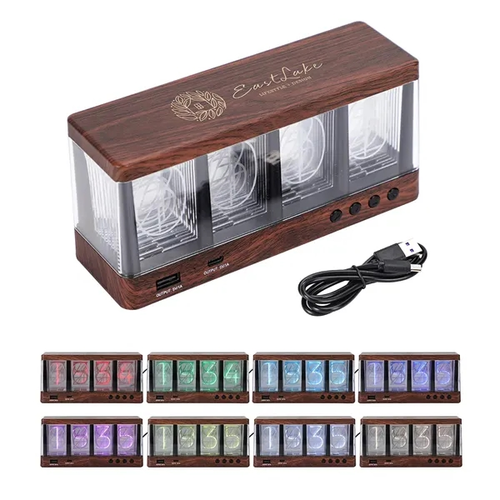 Photo of Vintage Clock With Analog Like Display