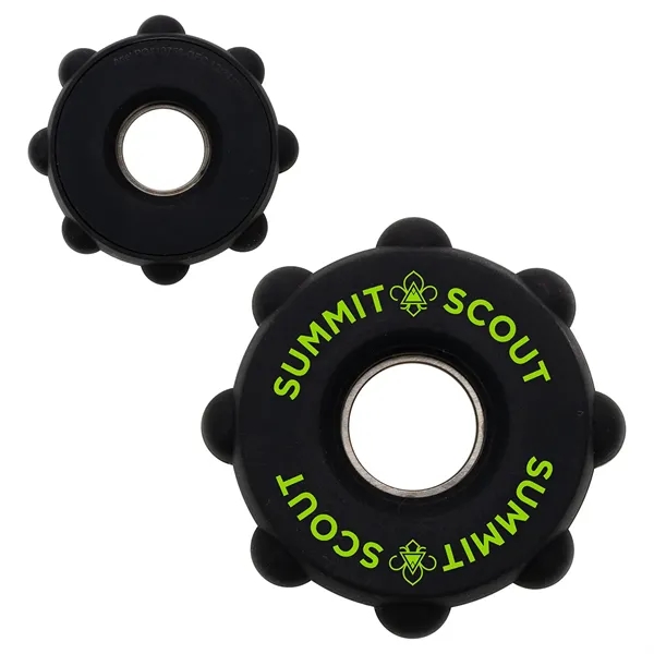 Medium Black color option for Gear Push Pop Spinner