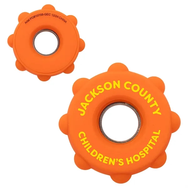 Medium Orange color option for Gear Push Pop Spinner