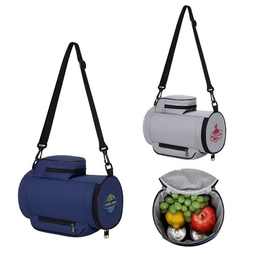 Main photo of Malibu 8 Can Polyester Crossbody Cooler Bag