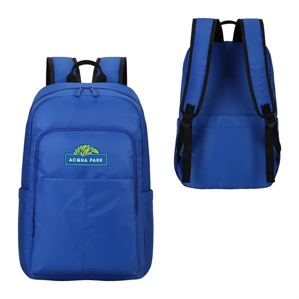 Medium Blue color option for Niro Twill Polyester Backpack