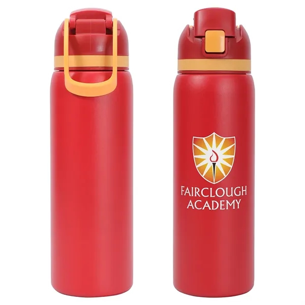 Medium Red color option for Talus 27 Oz Vacuum Insulated Stainless Steel Bottle