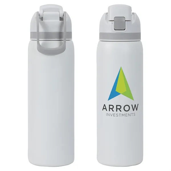 Medium White color option for Talus 27 Oz Vacuum Insulated Stainless Steel Bottle
