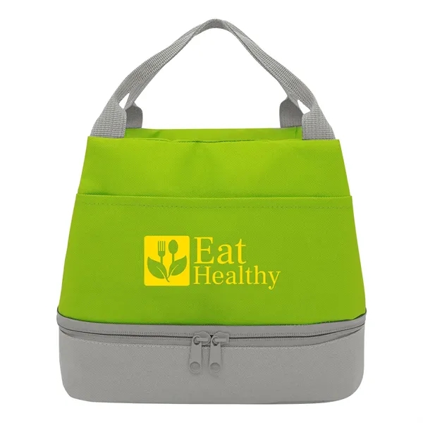 Lime Green/Gray color option for Galley Rpet Insulated Lunch Bag