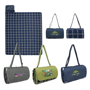 Photo of Premium Barrel Fleece Picnic Blanket