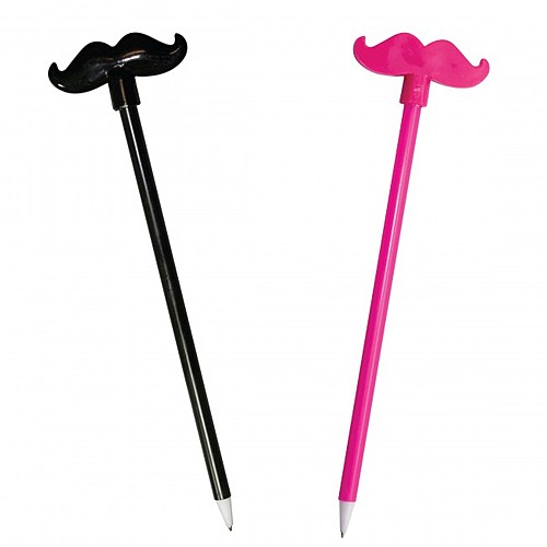 Photo of Plastic Moustache Pens