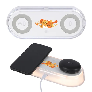 Photo of Twin Deck 2 In 1 Wireless Charger With Ambient Light