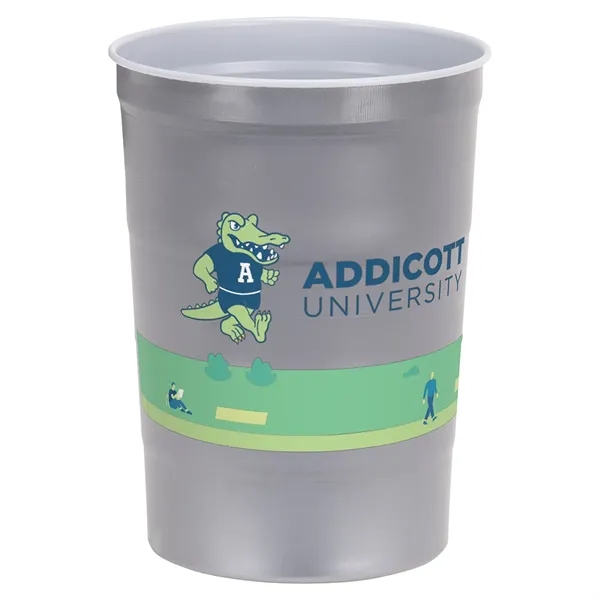 Medium Gray color option for Halftime 16 Oz Usa Made Steel Chill Cup