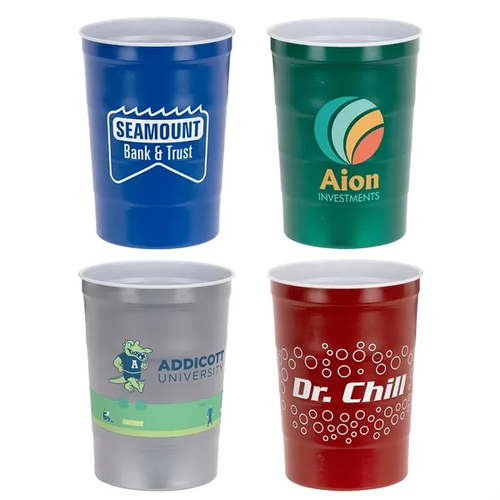 Main photo of Halftime 16 Oz Usa Made Steel Chill Cup