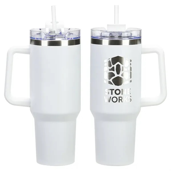 Medium White color option for Maverick 40 Oz Vacuum Insulated Stainless Steel Mug