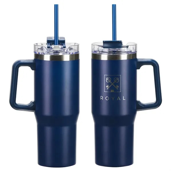 Medium Navy Blue color option for Maestro 30 Oz Vacuum Insulated Stainless Steel Mug