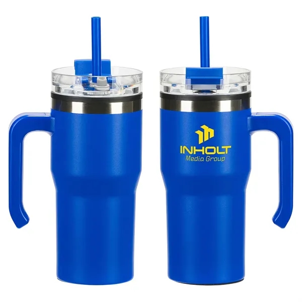 Medium Royal Blue color option for Outback 20 Oz Stainless Steel/Polypropylene Mug With Lid And