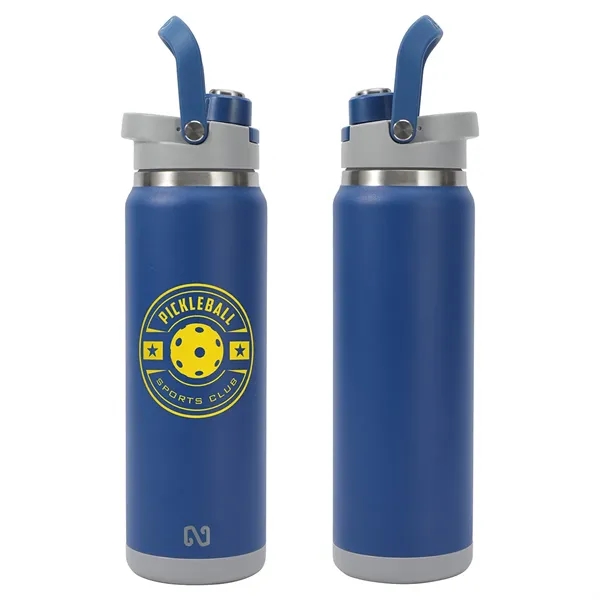Medium Navy Blue color option for Nayad® Crusade 28 Oz Stainless Steel Double Wall Bottle Wit