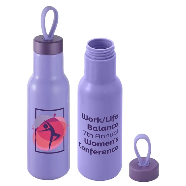 Medium Purple color option for Cameo 23 Oz Pla Sports Bottle With Silicone Loop Handle