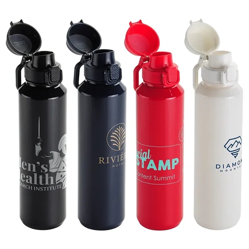 Main photo of Switchback 27 Oz Rpet Bottle With Snap Top Lid & Carabiner