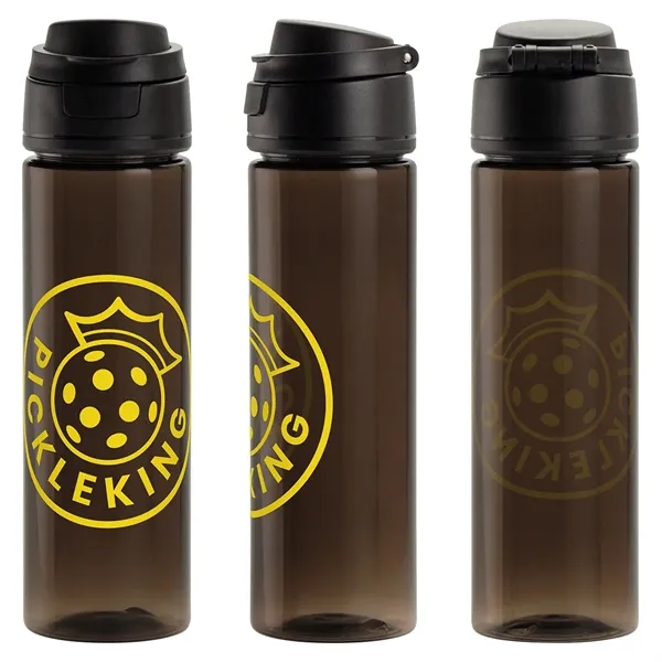 Medium Black color option for Husky 24 Oz Rpet Bottle