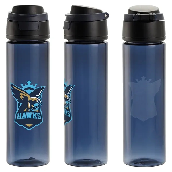 Medium Navy Blue color option for Husky 24 Oz Rpet Bottle