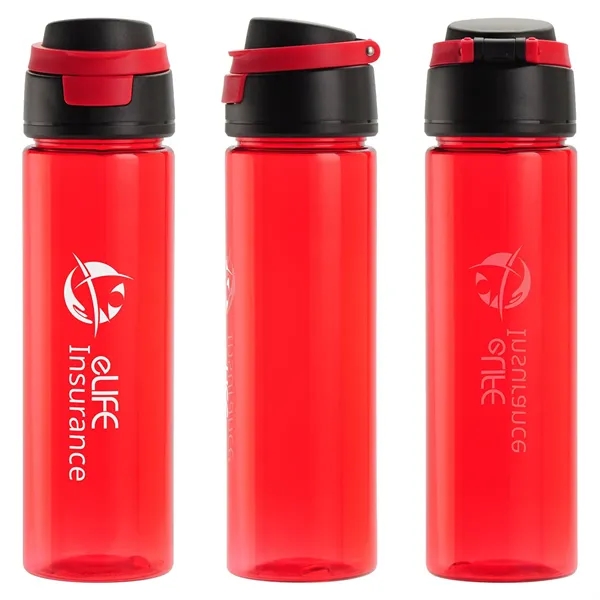 Medium Red color option for Husky 24 Oz Rpet Bottle