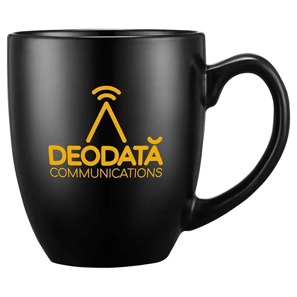 Medium Black color option for Corsica 16 Oz Ceramic Mug