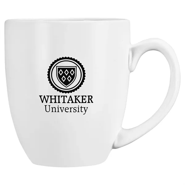 Medium White color option for Corsica 16 Oz Ceramic Mug