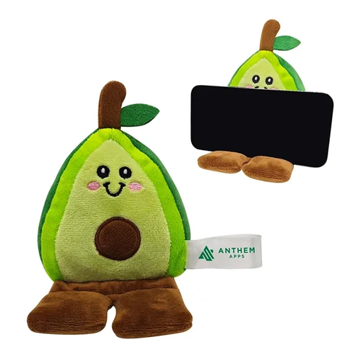 Photo of Phone Pals™ Weighted Plush Phone Holder   Avocado