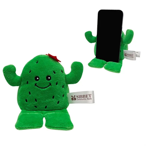 Photo of Phone Pals™ Weighted Plush Phone Holder   Cactus