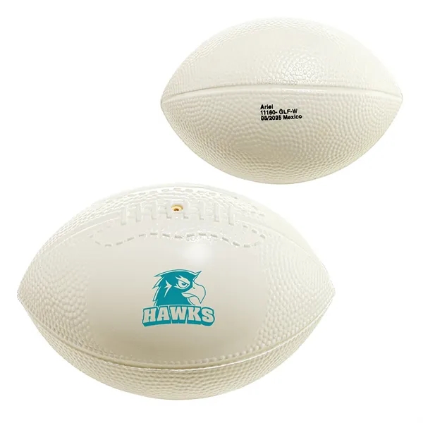 Medium White color option for Football 6  Vinyl Sports Ball
