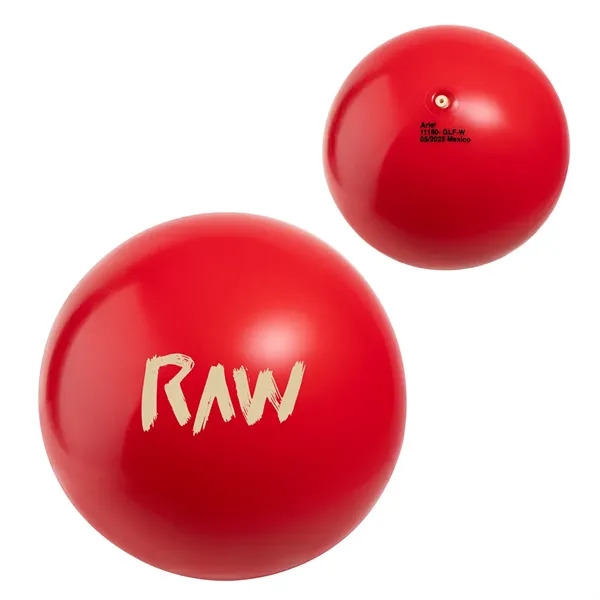 Medium Red color option for Solid 4  Vinyl Ball