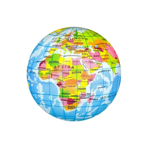 Photo of Printed Globe Pu Ball 3”