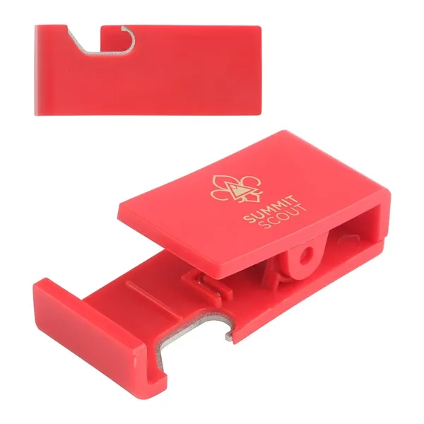 Medium Red color option for Handy Clip With Built In Phone Stand & Bottle Opener